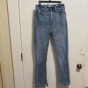 Abercrombie & Fitch the Skinny High Rise Denim Jeans